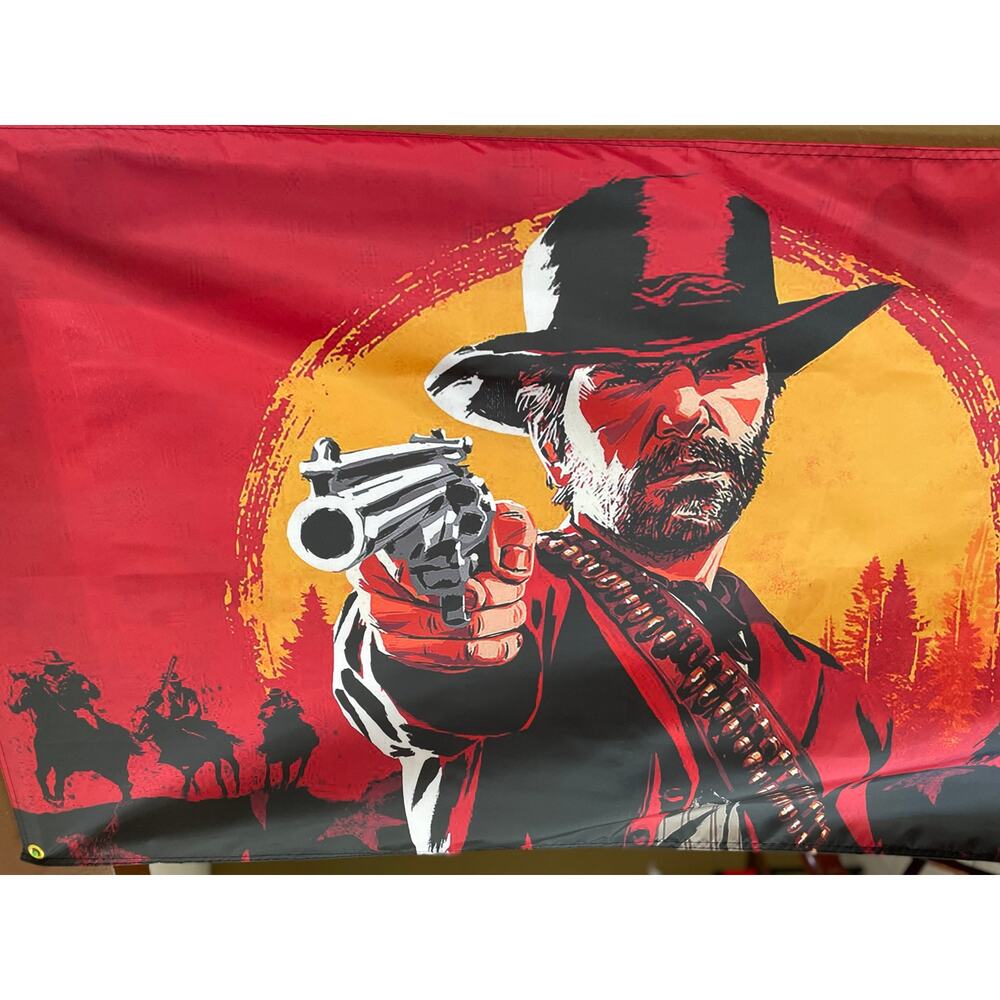 Red Dead Redemption 2 II 5ft Flag RDRII - Picture 3 of 3